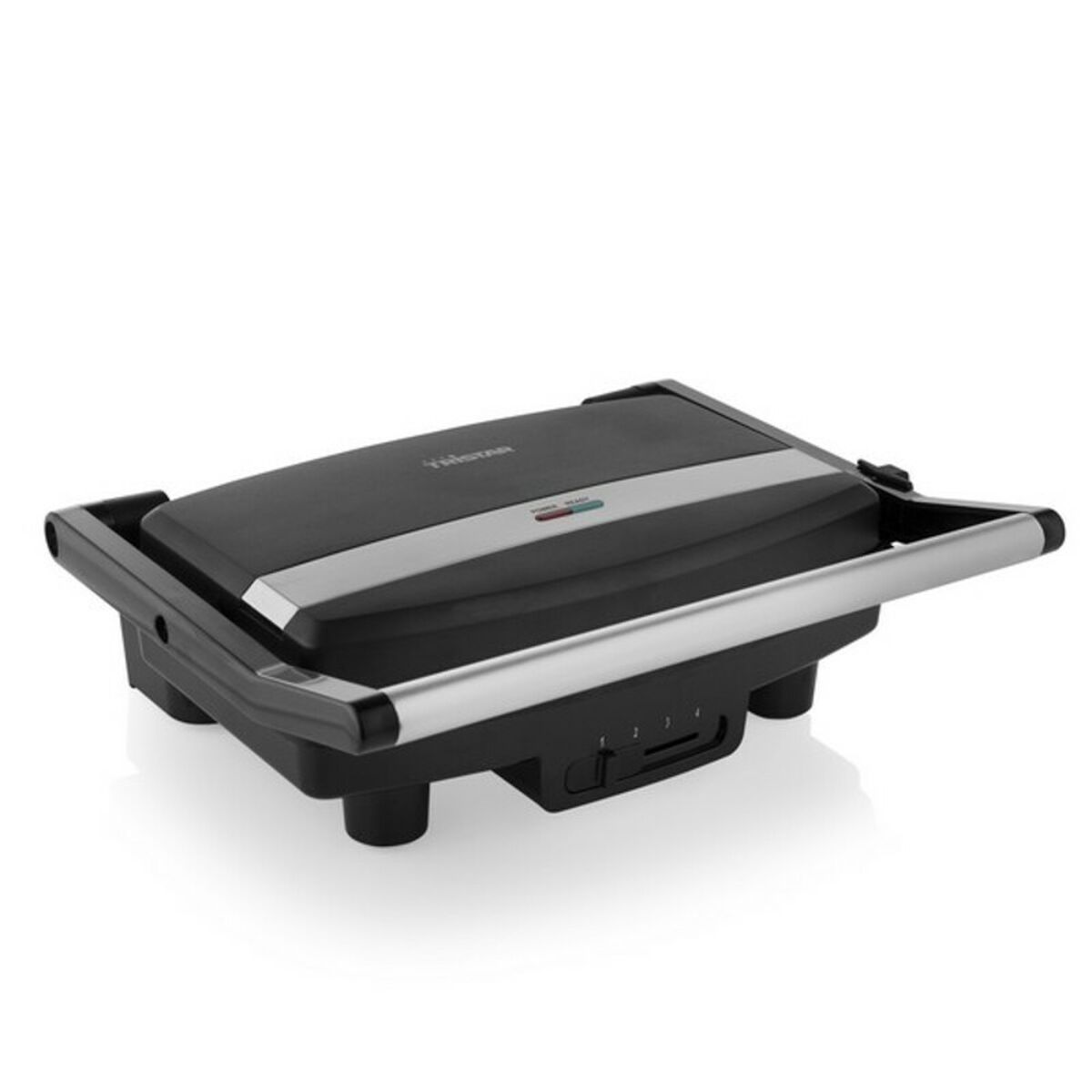 Grill de contacto Tristar GR-2856 1000W Negro Acero 28 x 19 cm - Effik Store