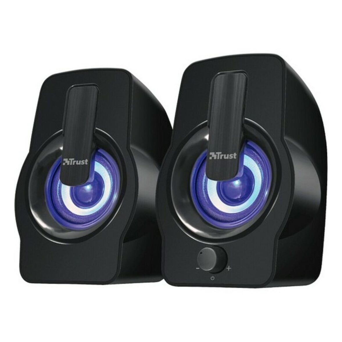 Altavoces PC Trust Gemi RGB Negro 6 W 12 W - Effik Store