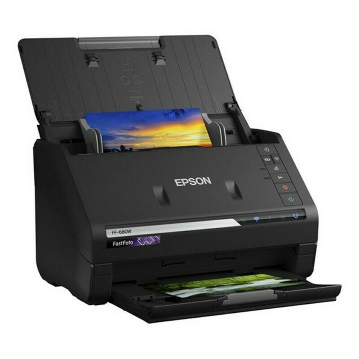 Escáner Doble Cara Epson B11B237401 300 x 300 dpi 45 ppm Wi-Fi - Effik Store