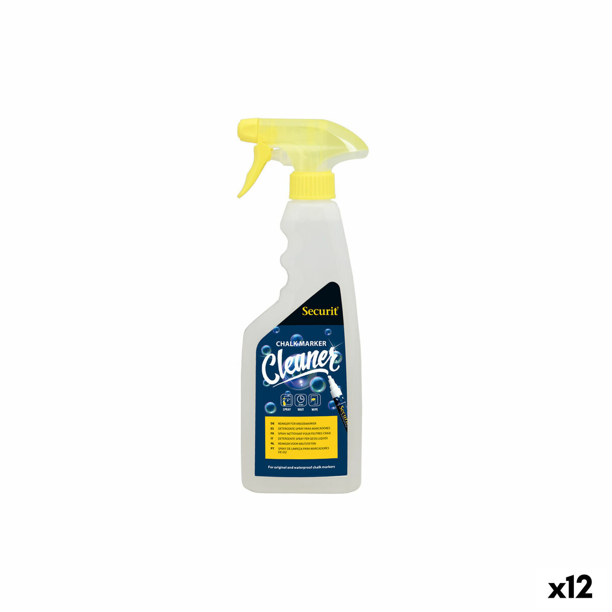 Líquido/Spray limpiador Securit Tizas 500 ml - Effik Store