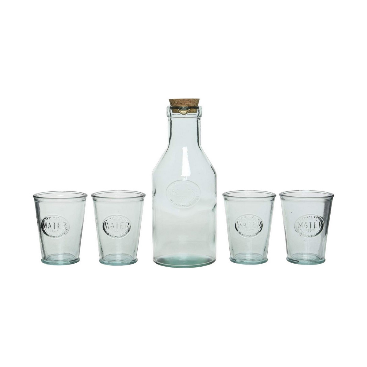 Set de Vasos Cristal Transparente - Effik Store