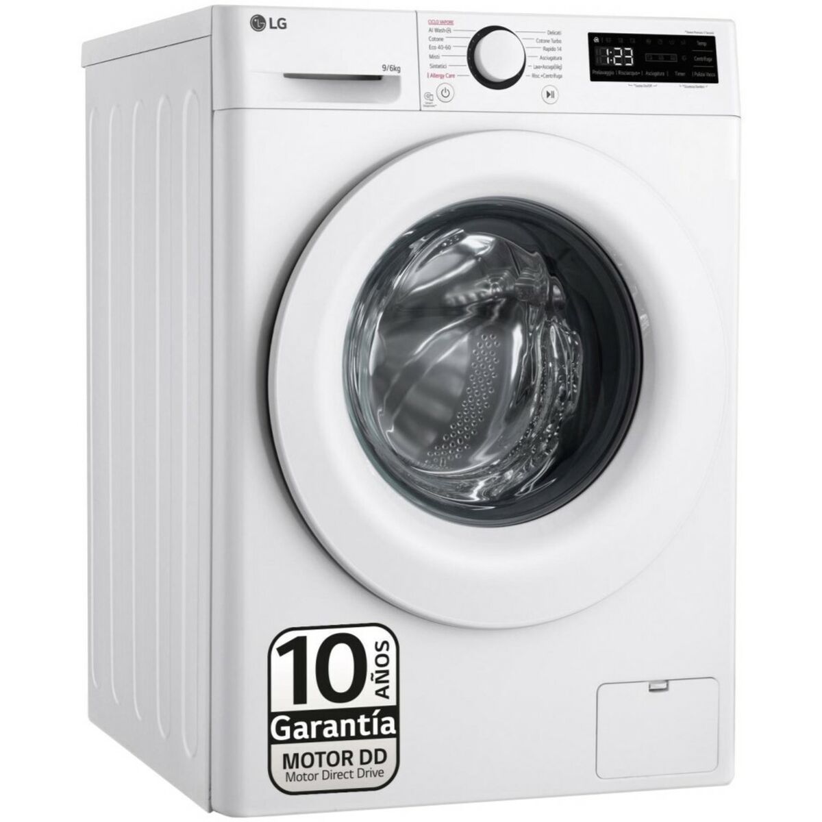 Lavadora - Secadora LG F4DR5009A3W 1400 rpm 9 kg 6 Kg - Effik Store