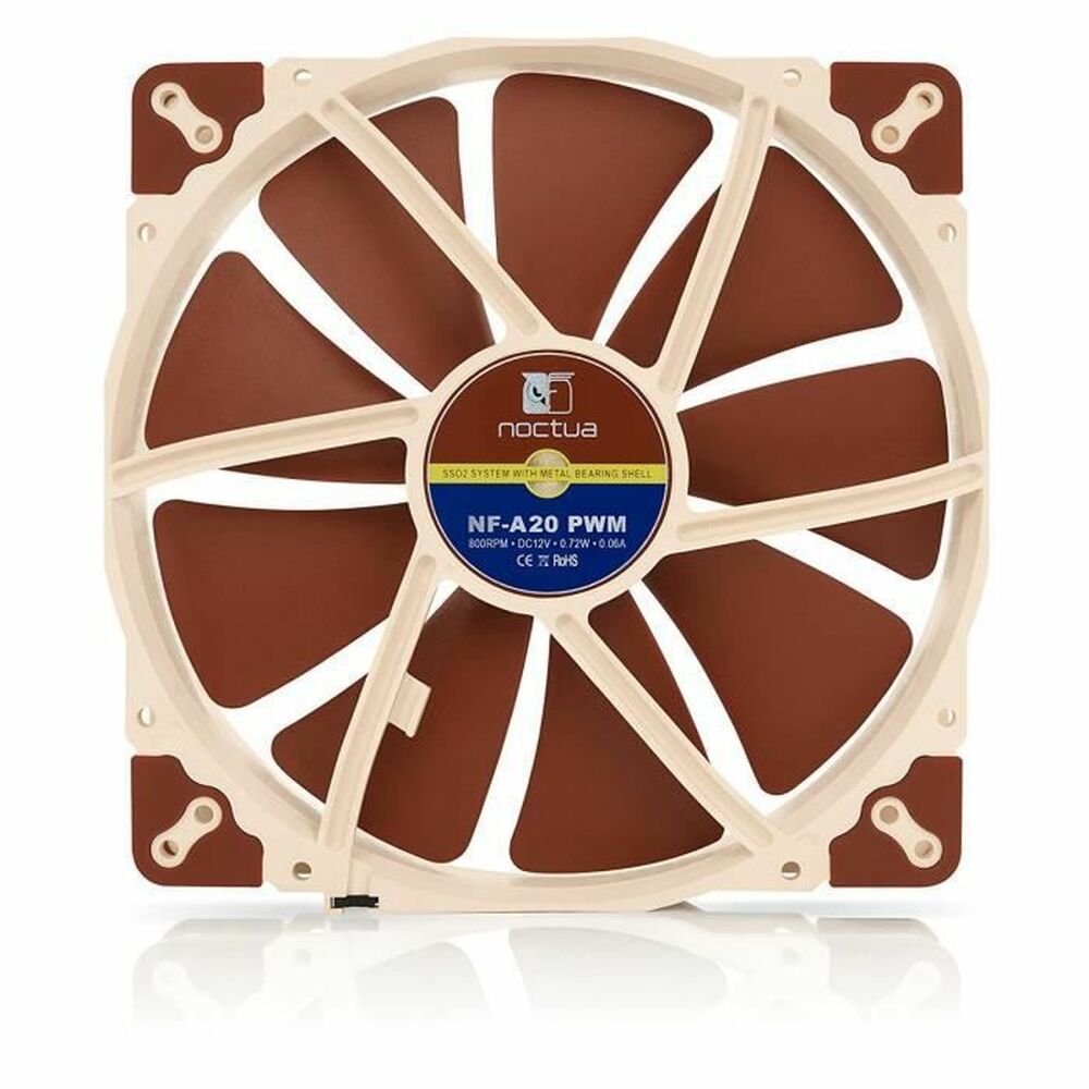 Ventilador de Caja Noctua NF-A20 FLX Ø 20 cm - Effik Store