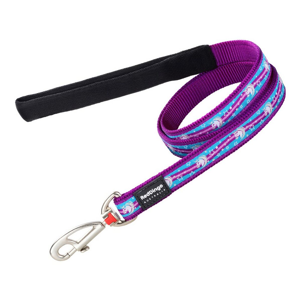 Correa para Perro Red Dingo Morado 2 x 120 cm - Effik Store