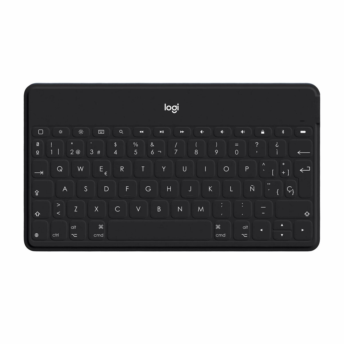 Teclado Bluetooth con Soporte para Tablet Logitech Negro (Reacondicionado D) - Effik Store