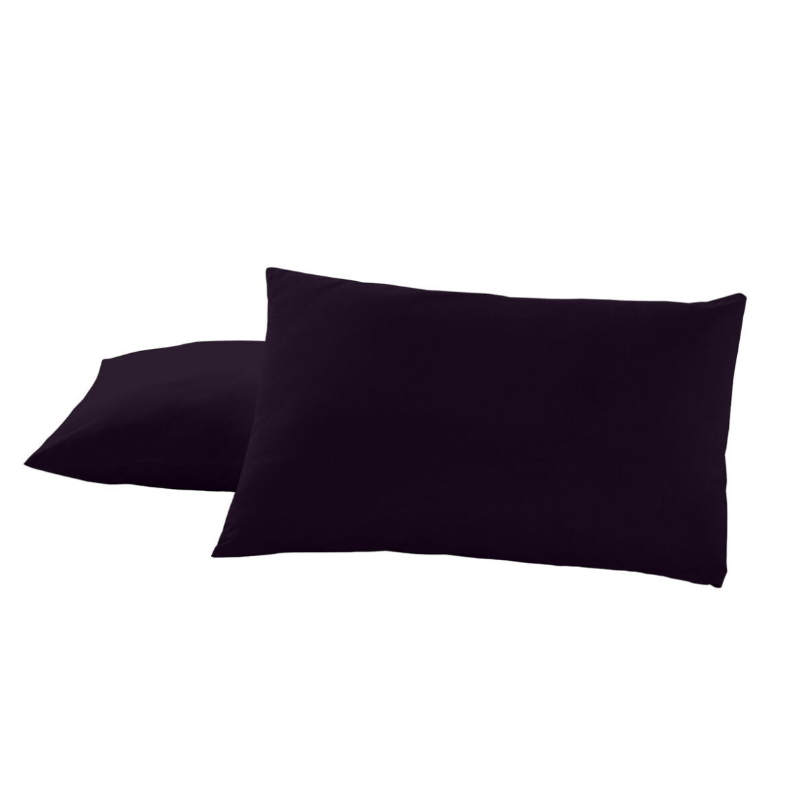 Funda de almohada Alexandra House Living Negro 50 x 80 cm (2 Unidades) - Effik Store