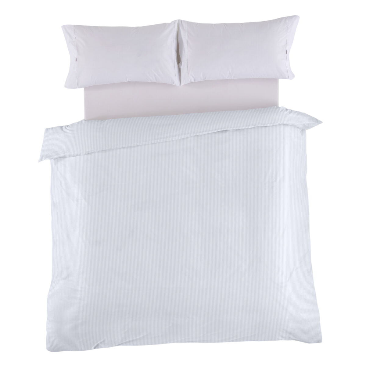 Funda Nórdica Alexandra House Living Blanco Cama de 135/140 220 x 220 cm - Effik Store