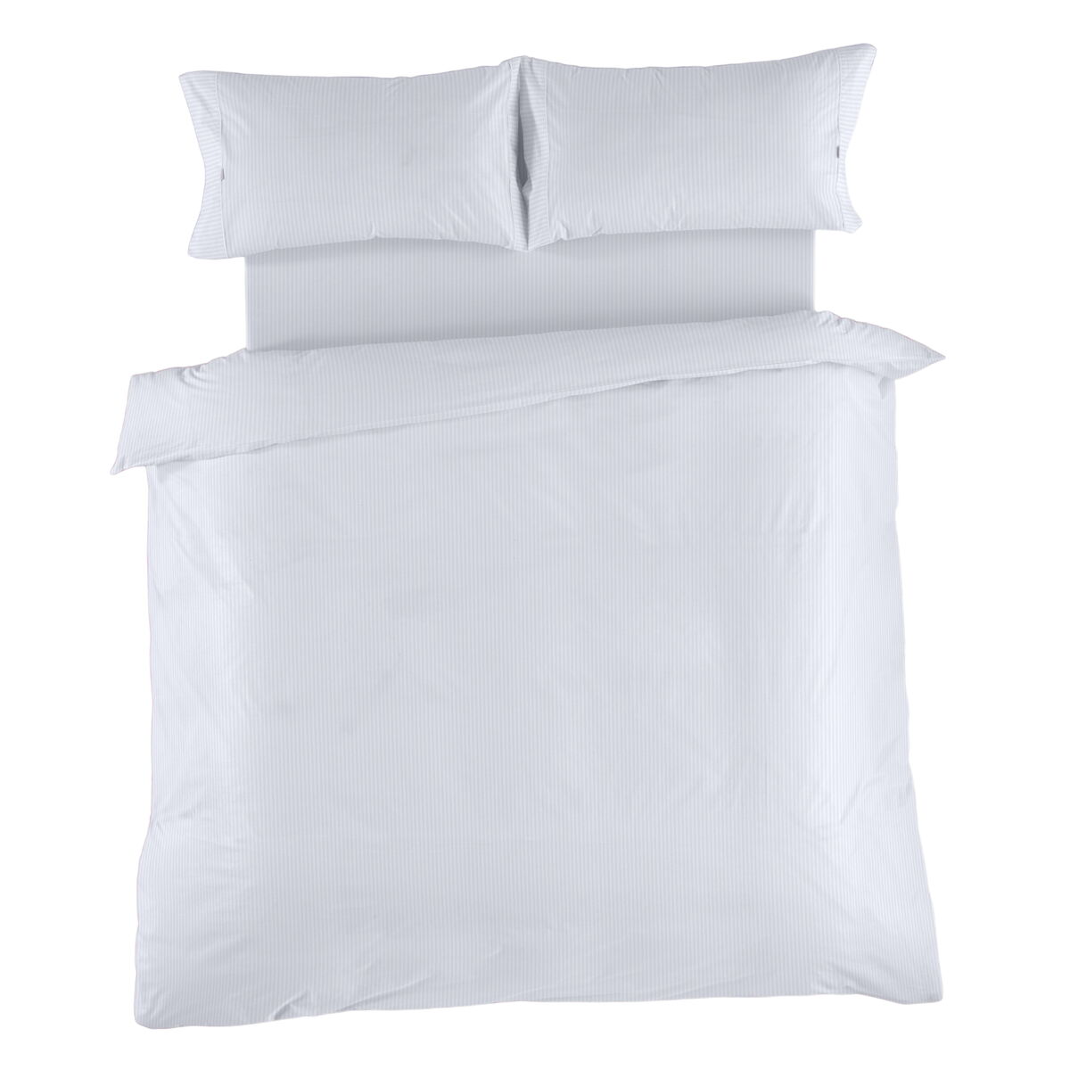 Juego de funda nórdica Alexandra House Living Blanco Cama de 180 4 Piezas - Effik Store