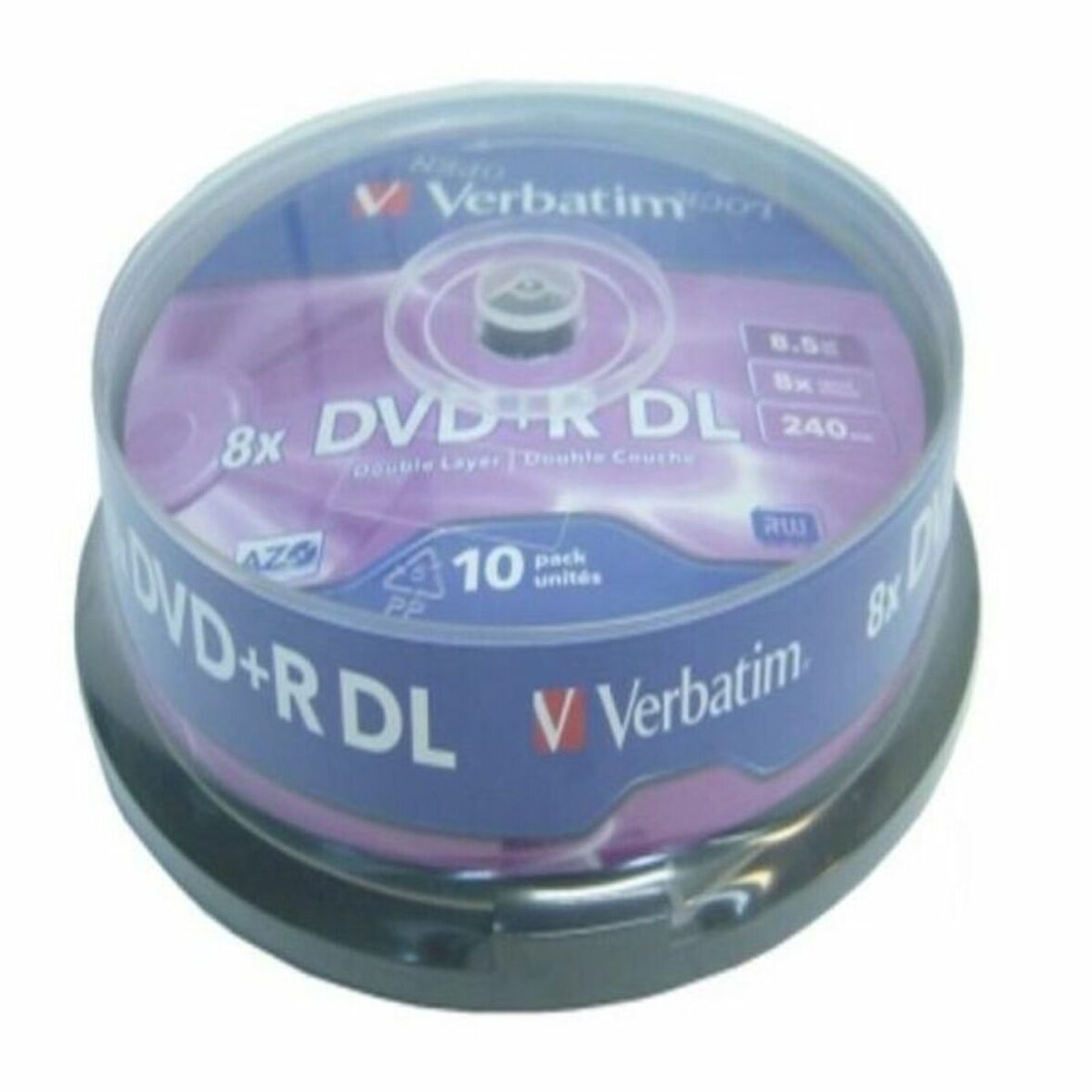 DVD+R Verbatim VB-DPD55S1 8,5 GB 8x - Effik Store