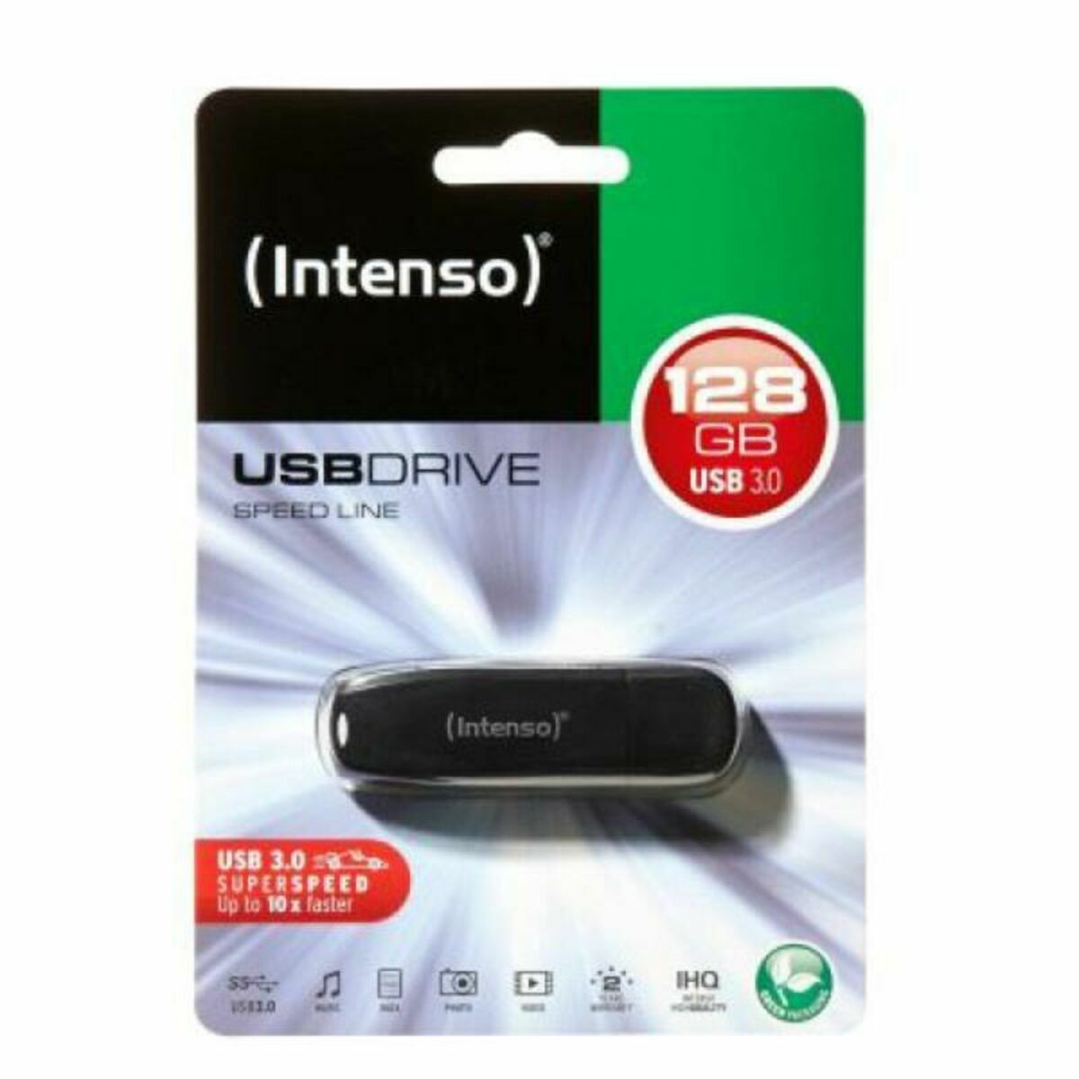 Memoria USB INTENSO USB 3.0 128 GB Negro 128 GB 256 GB 128 GB SSD - Effik Store