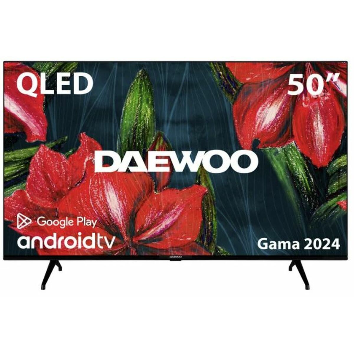 Smart TV Daewoo 50DM55UQPMS 4K Ultra HD 50" D-LED QLED - Effik Store