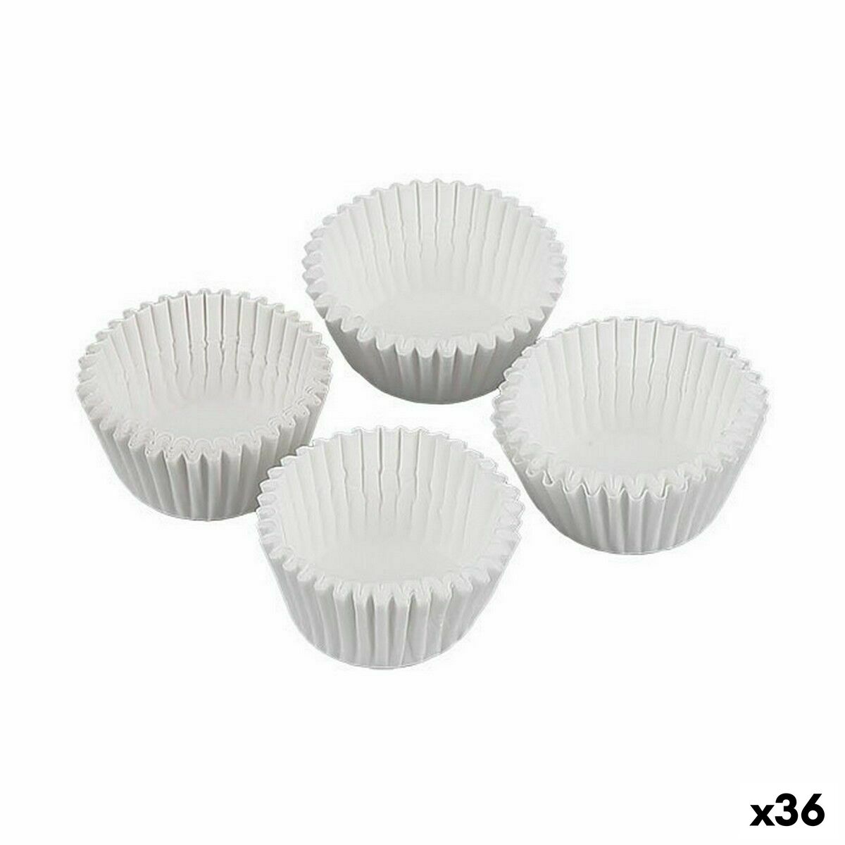 Set de Moldes de Repostería Wooow Desechable 4,5 cm (36 Unidades) - Effik Store