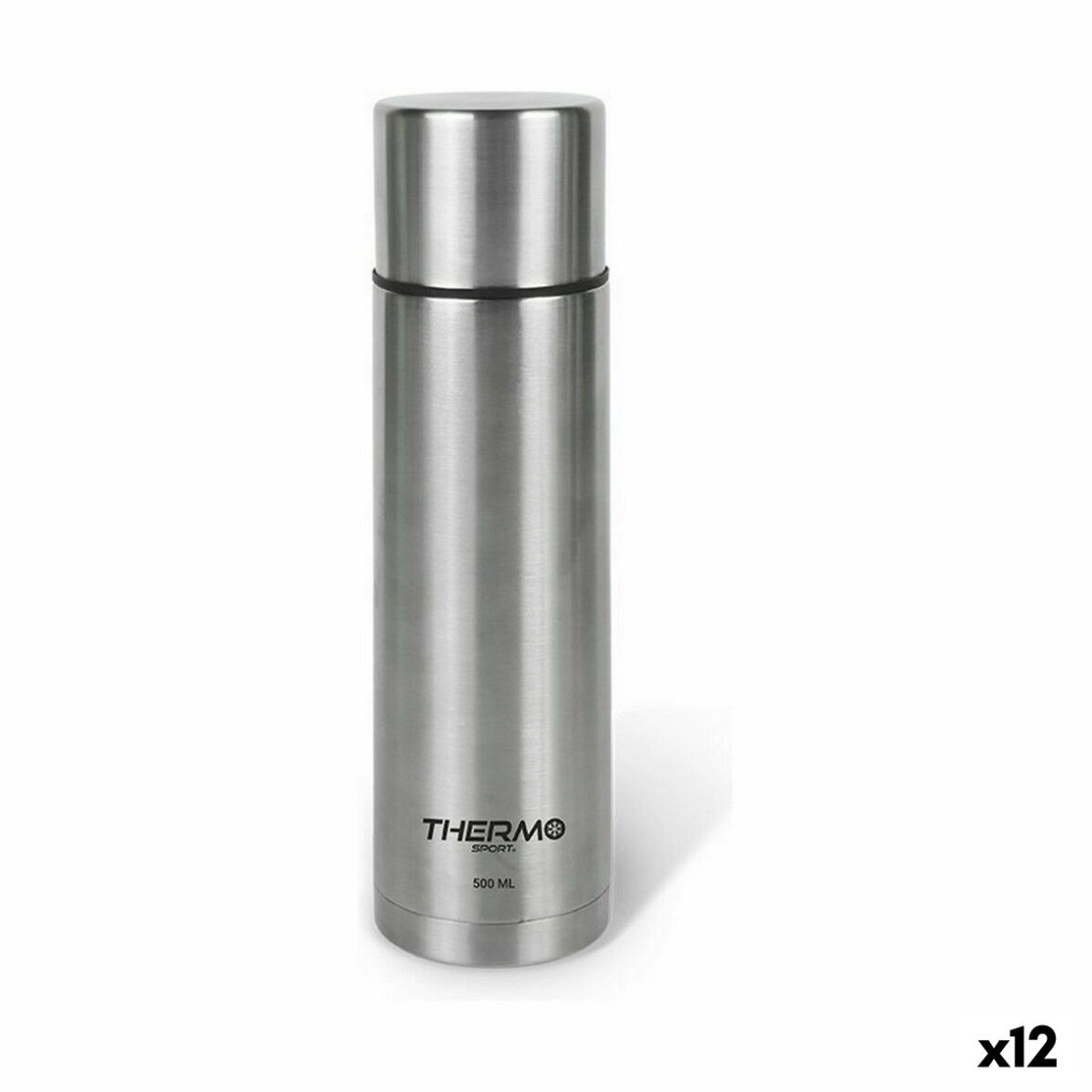 Termo de Viaje ThermoSport Acero Inoxidable 500 ml (12 Unidades) - Effik Store