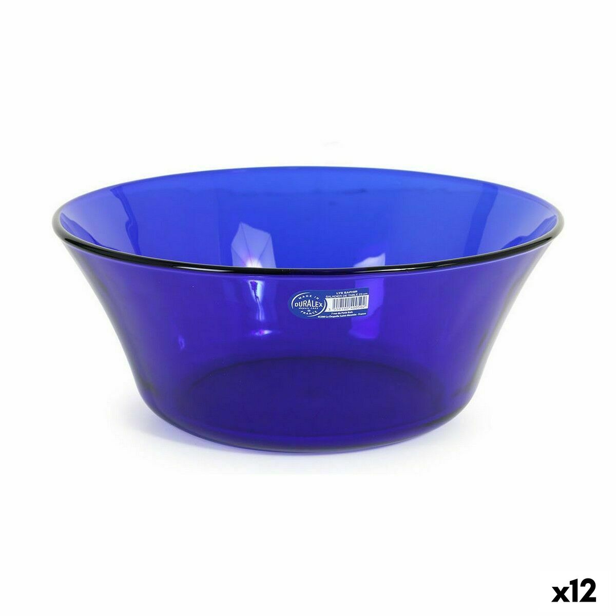 Cuenco Duralex Lys Azul 2,2 L (12 Unidades) - Effik Store