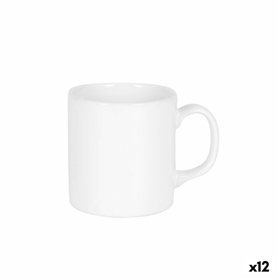 Taza Quid Blanco 300 ml (12 Unidades) - Effik Store