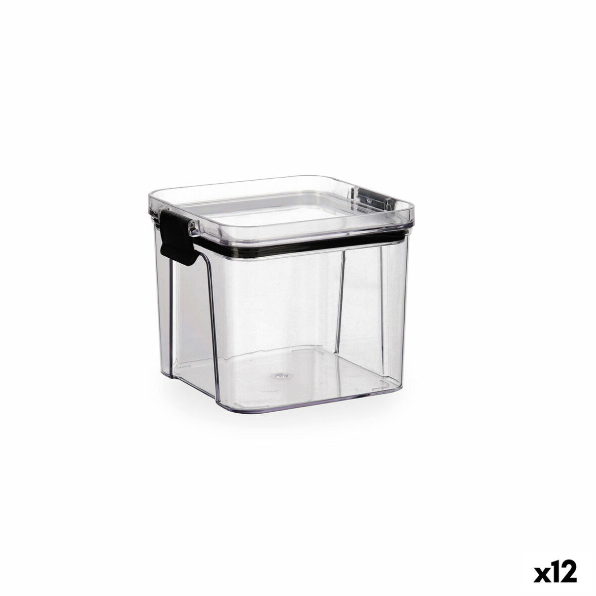 Recipiente Conservador de Alimentos Quid Cocco Transparente Plástico 700 ml (12 Unidades) - Effik Store