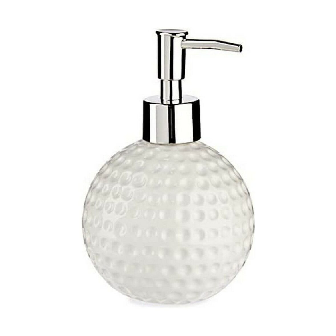 Dispensador de Jabón Golf Cerámica Metal Blanco 12 Unidades (300 ml) - Effik Store