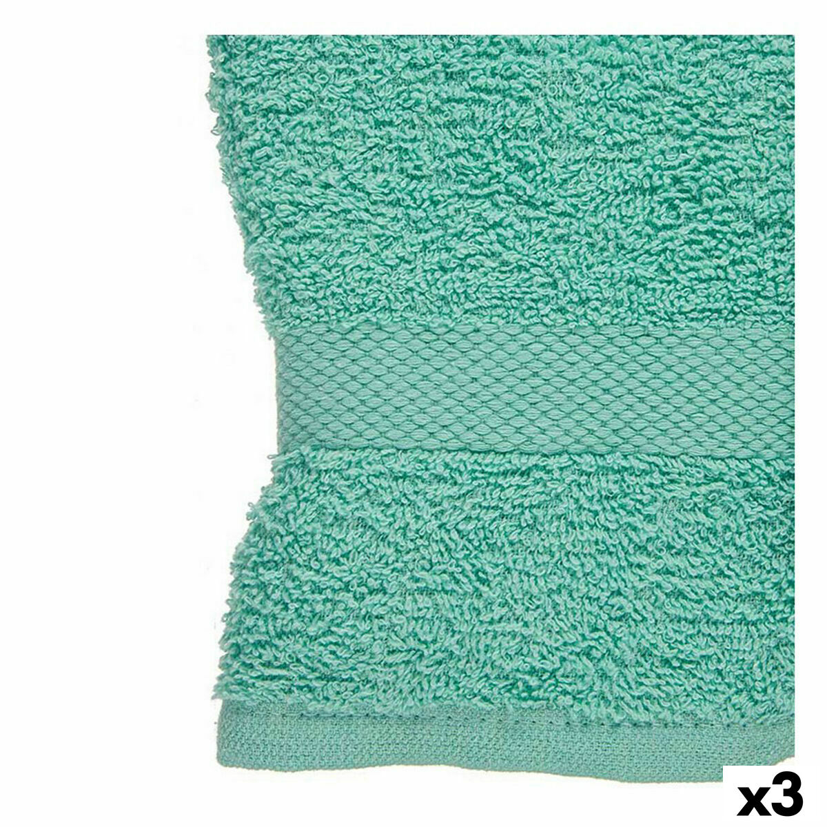 Toalla de baño Turquesa 90 x 0,5 x 150 cm (3 Unidades) - Effik Store