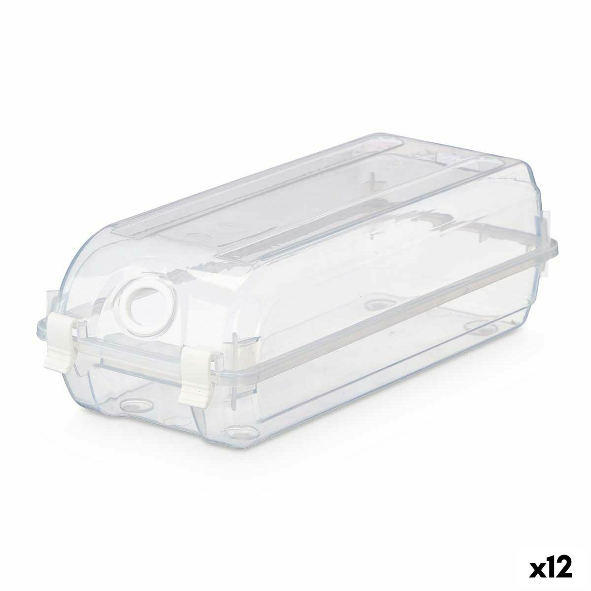 Caja apilable para zapatos Transparente Plástico 14 x 10 x 32 cm (12 Unidades) - Effik Store