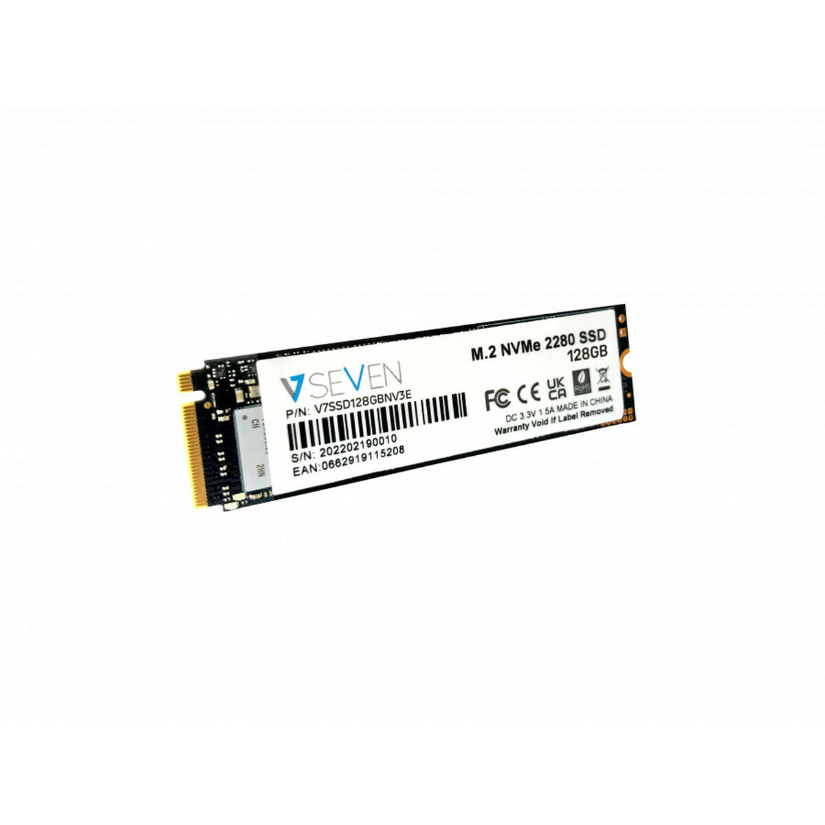 Disco Duro V7 V7SSD128GBNV3E 128 GB SSD - Effik Store