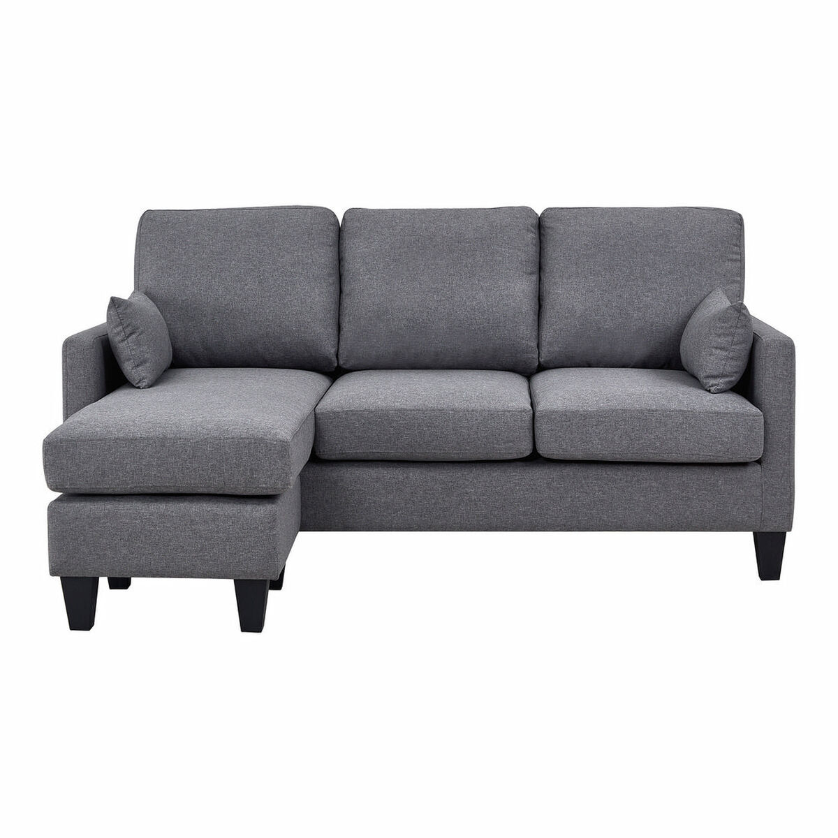 Sofá Cama Astan Hogar Chaise Lounge Gris - Effik Store