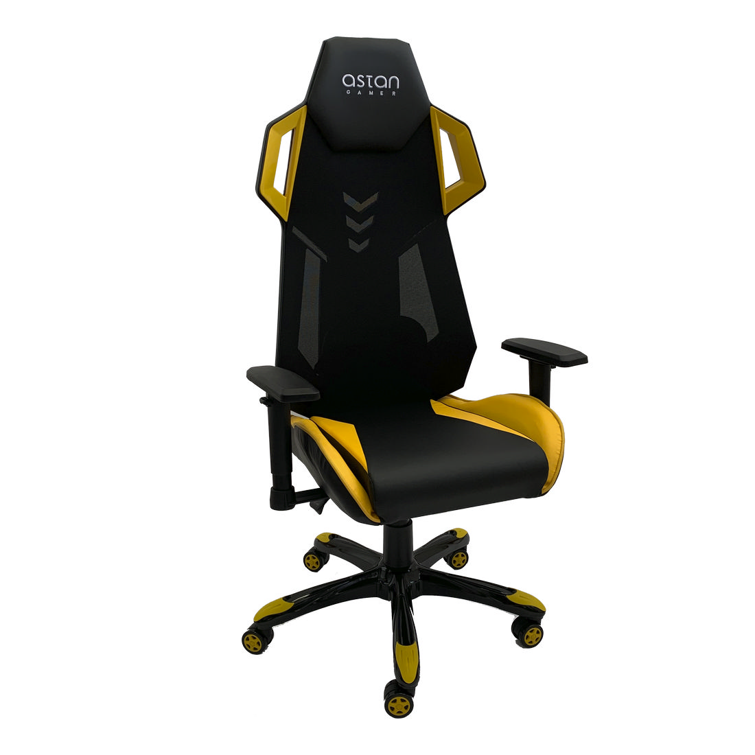 Silla Gaming Astan Hogar Stream Team Amarillo/Negro - Effik Store