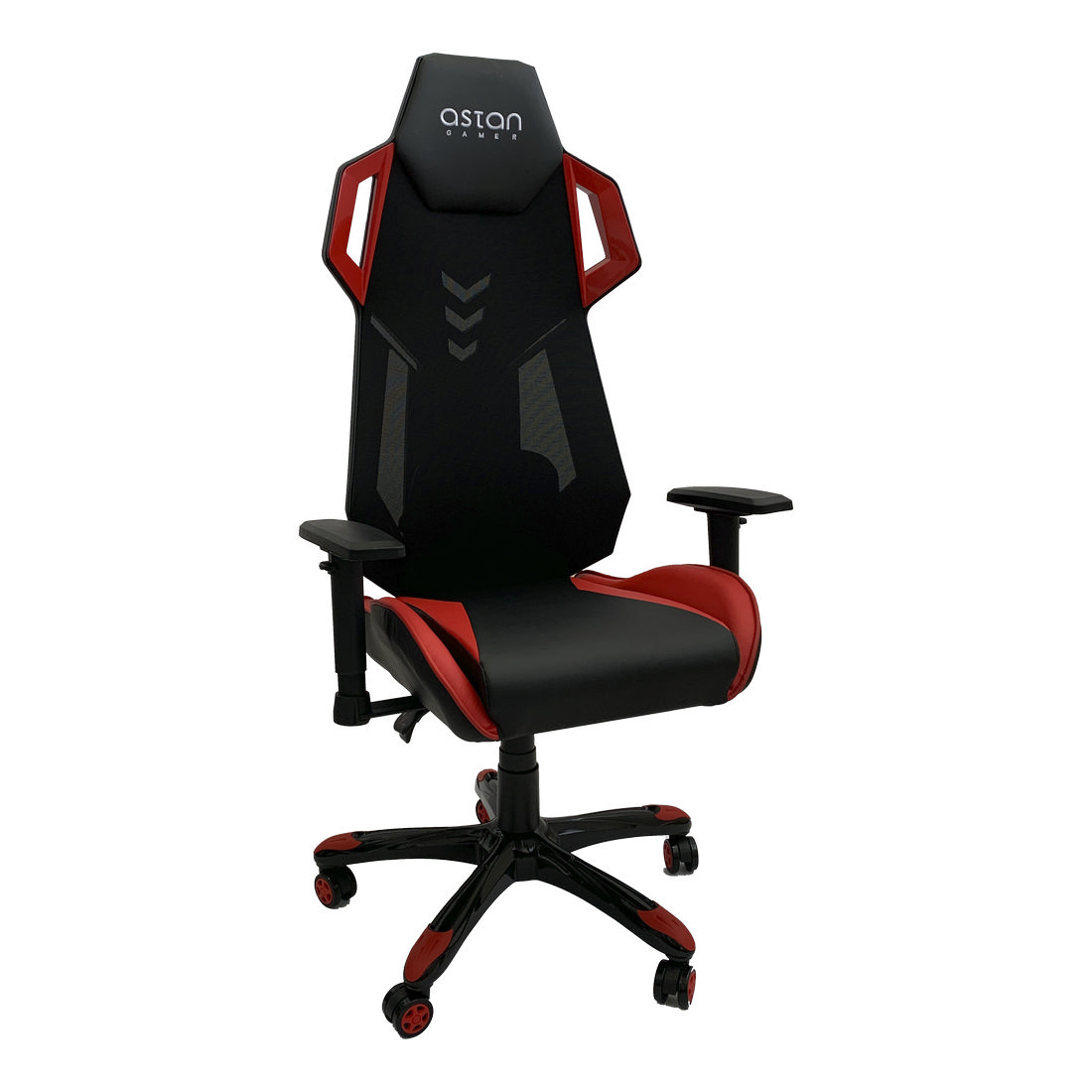 Silla Gaming Astan Hogar Stream Team Negro/Rojo - Effik Store