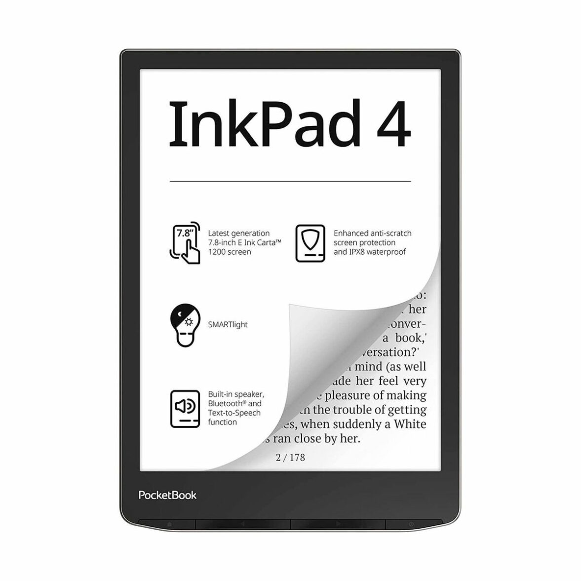 eBook PocketBook InkPad 4 32 GB 7,8" - Effik Store