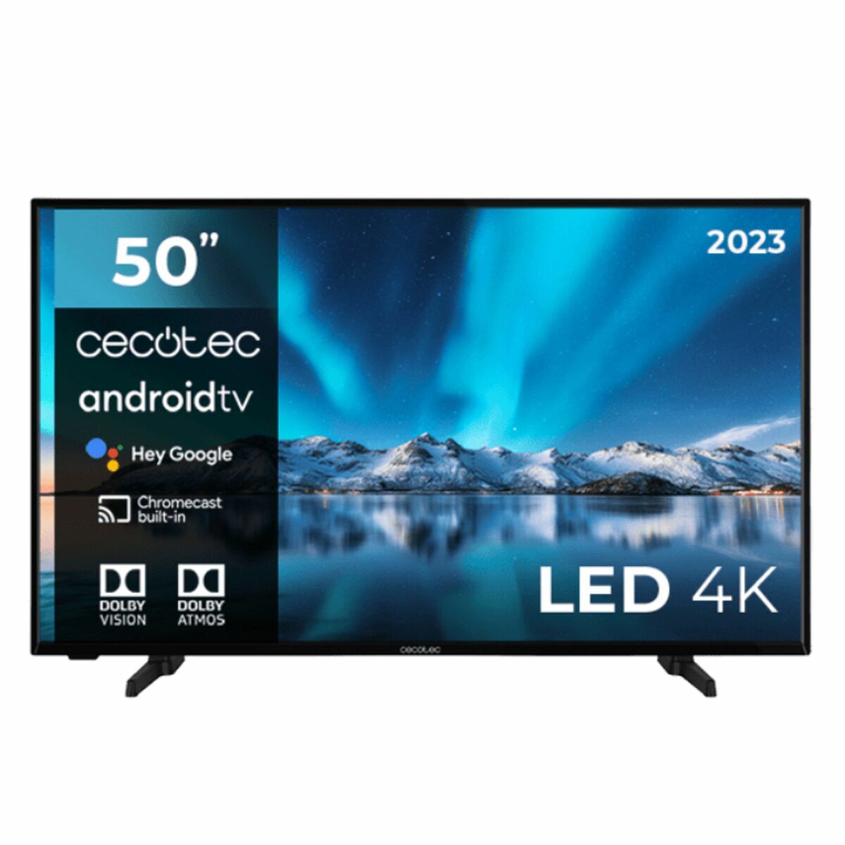 Smart TV Cecotec ALU00050 LED 4K Ultra HD 50" Android TV - Effik Store