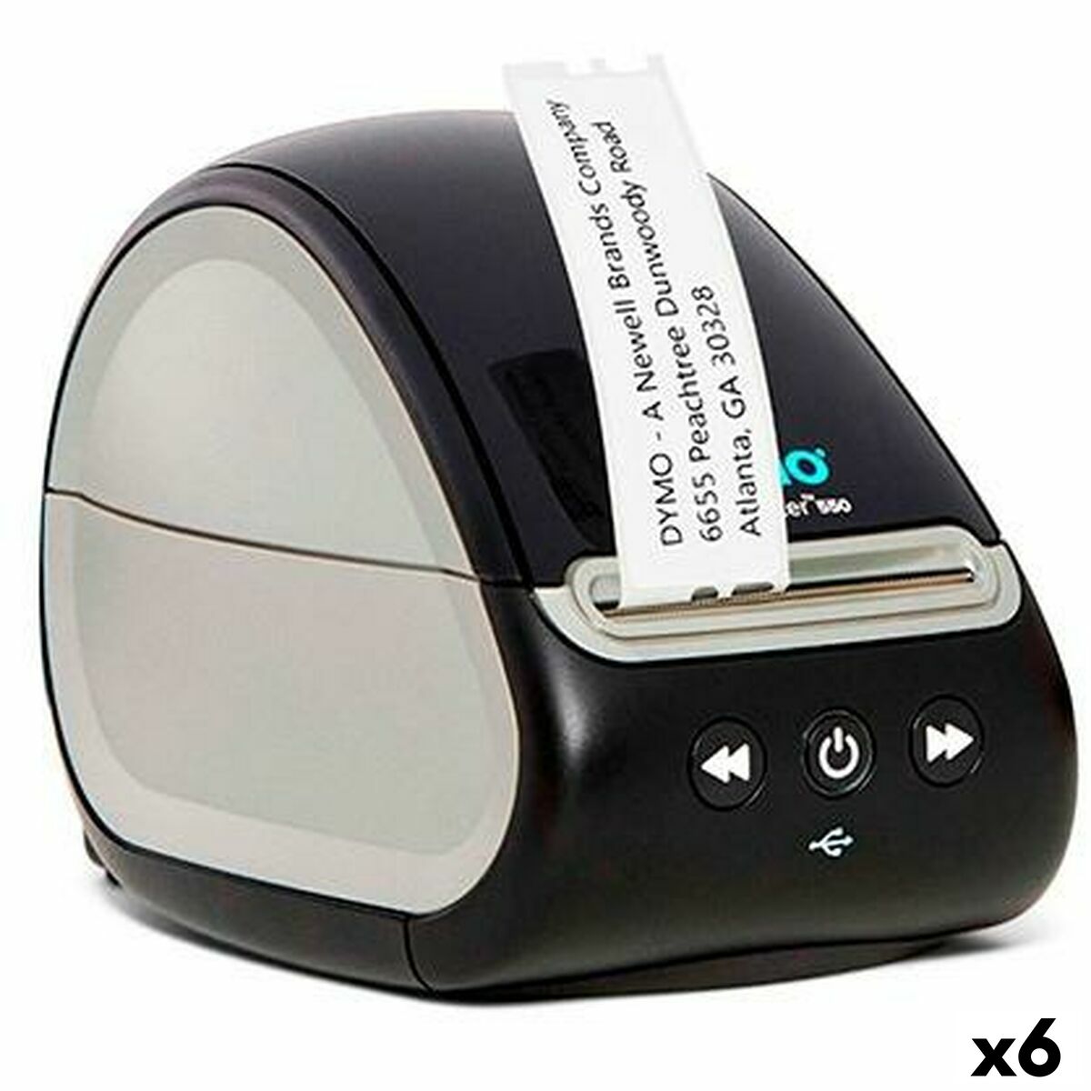 Rotuladora Eléctrica Portátil Dymo Labelwriter 550 6 Unidades - Effik Store