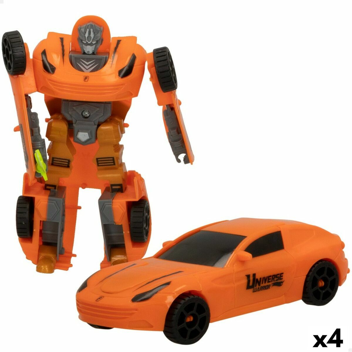 Robot Colorbaby Transform Warriors 9 x 14,5 x 4,5 cm Coche - Effik Store