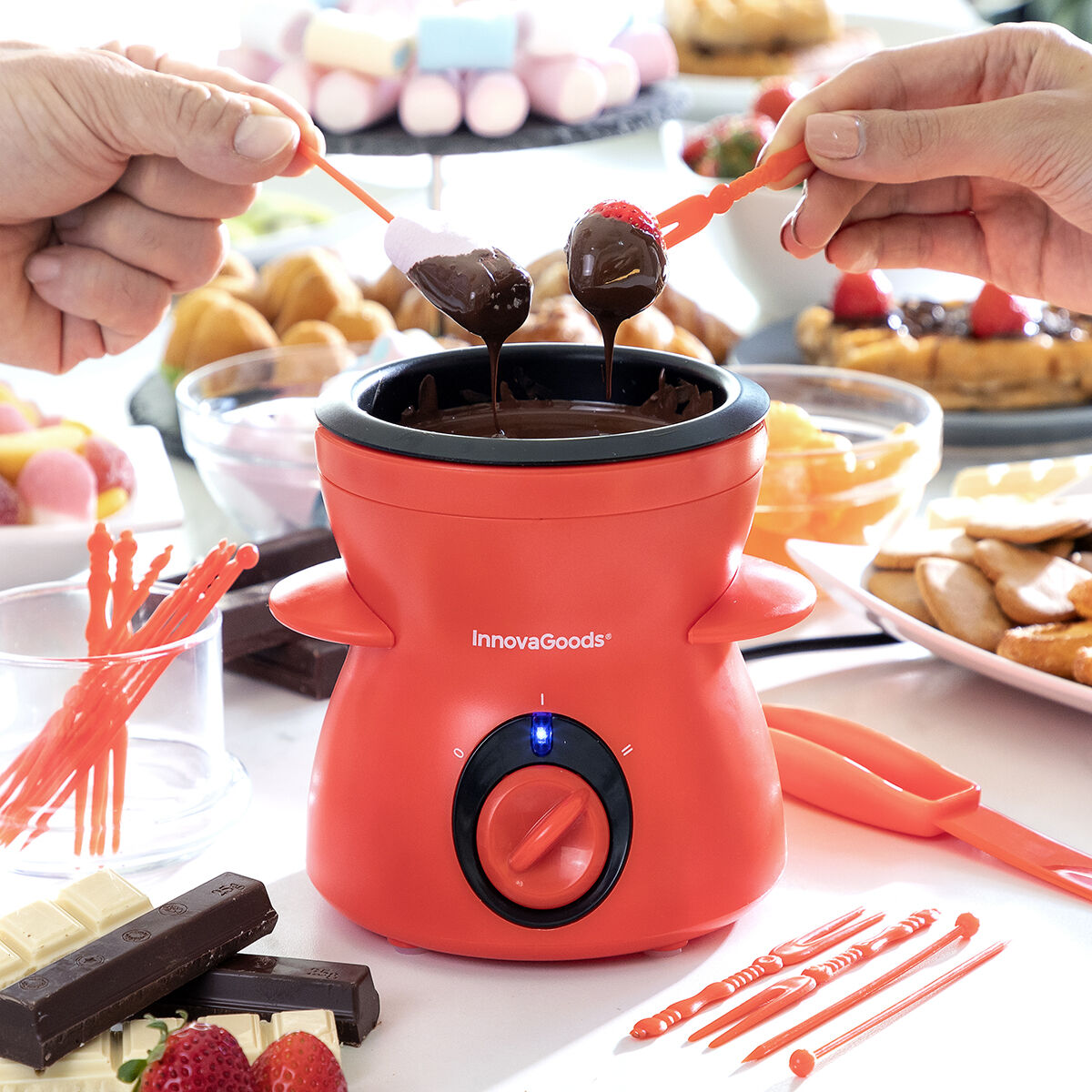 Fondue de Chocolate con Accesorios Fonlat InnovaGoods - Effik Store